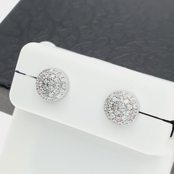 "925 sterling silver luxury CZ earrings for women/girls, Best for gift, RJUS2015 - Picture 2 of 11